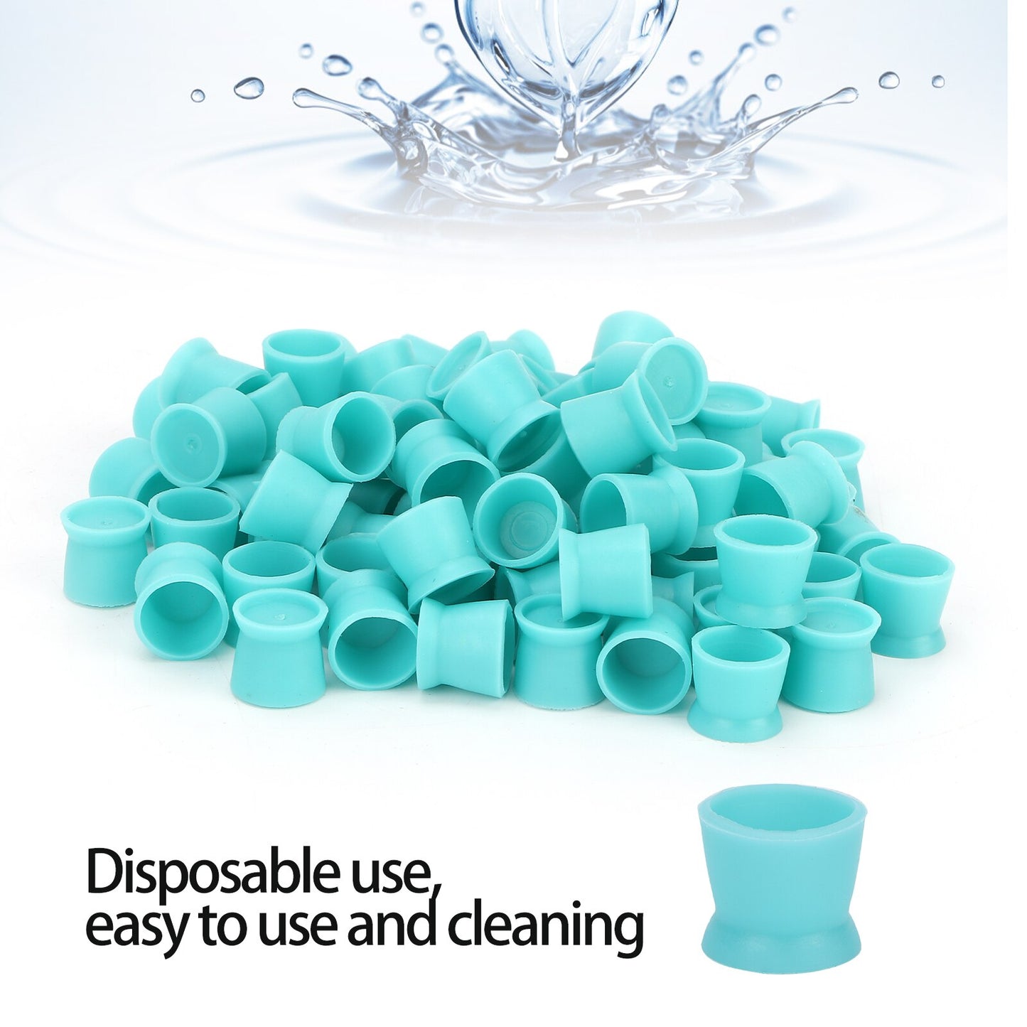 Silicone Ink Cups - 300Pcs